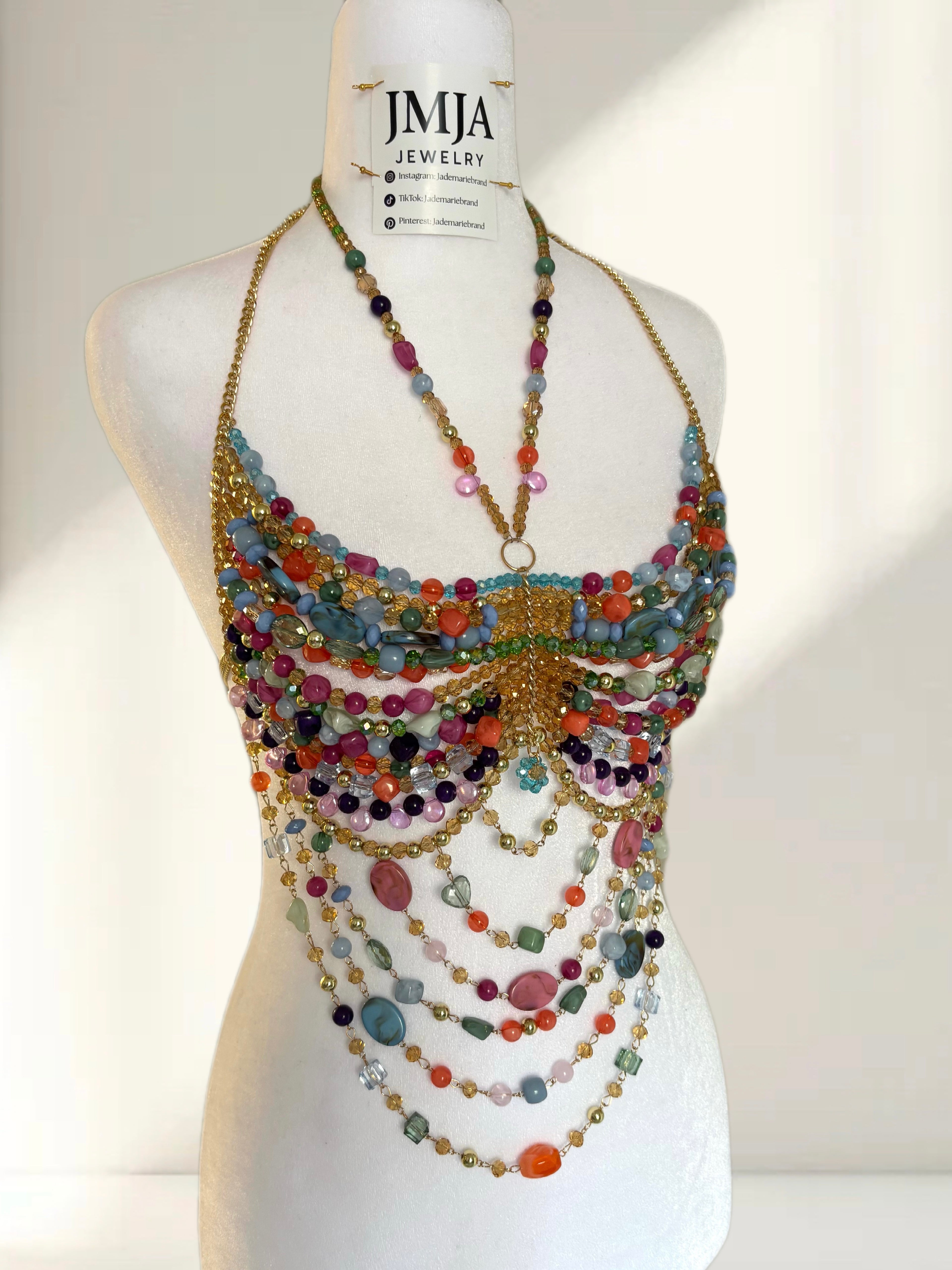 Exotic Tropics: Beaded Bralette