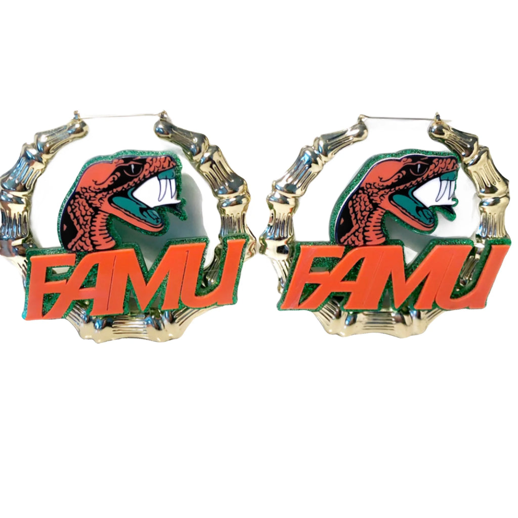 FAMU Jumbo Bamboo Hoops