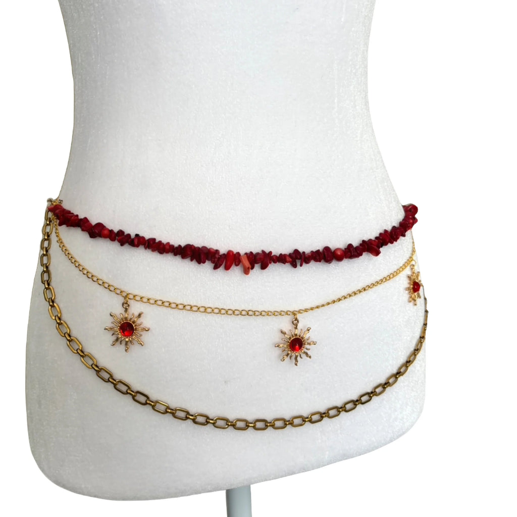 'Aphrodite's Auburn' Waist Charm
