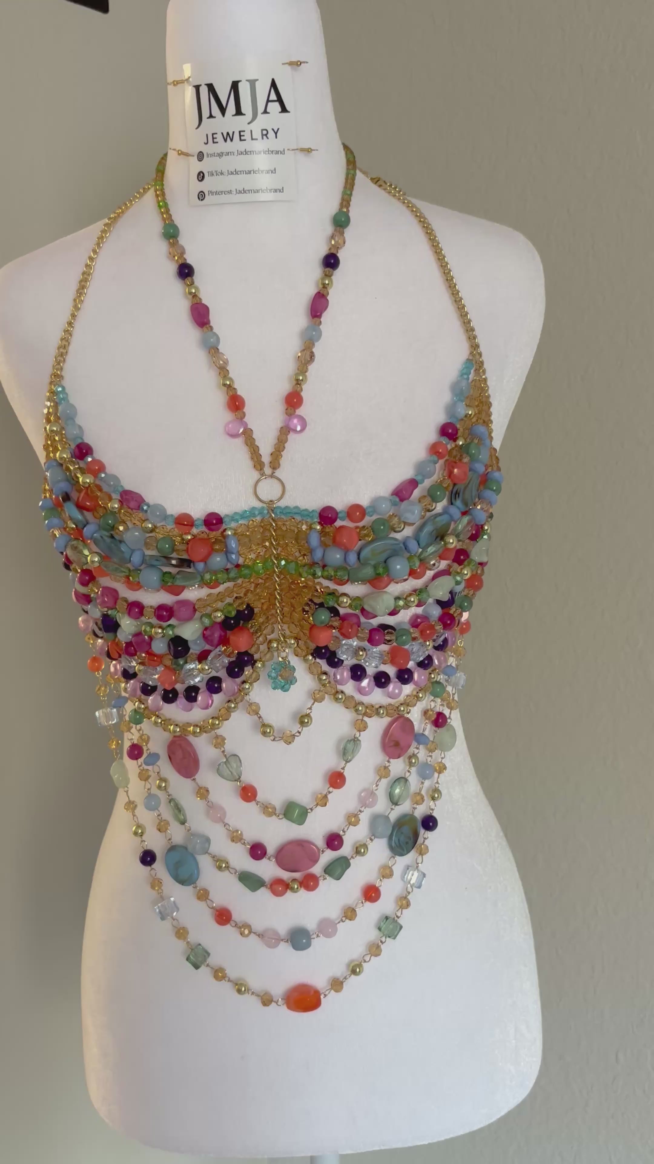 Exotic Tropics: Beaded Bralette